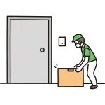 Delivery Man SVG Icon